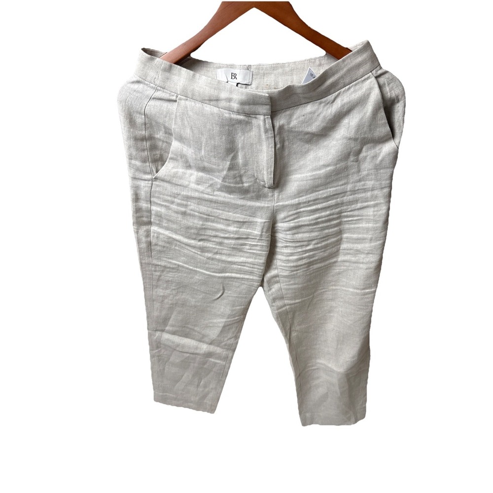 BR Banana Republic Women's 100% Linen Pants Size 2